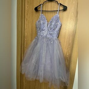 Lavender party dress